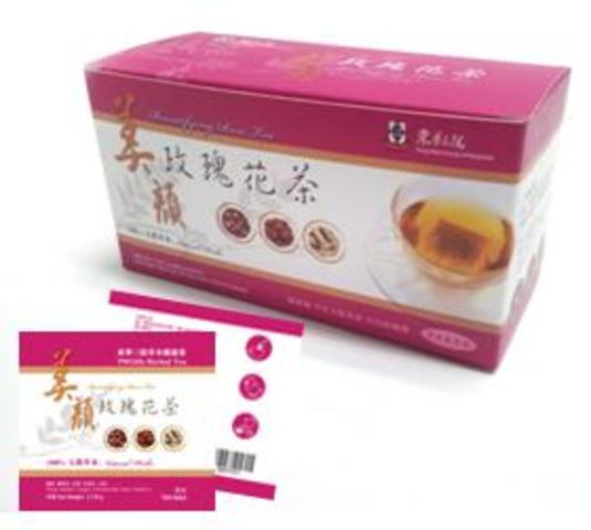 美顏玫瑰花茶