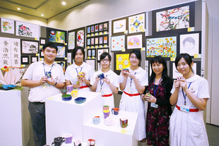 Teachers and students share the fun of art and creativity in various formats.