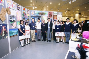 Teachers and students share the fun of art and creativity in various formats.