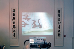 「愛不同藝術」現正舉行「天生我手必有用」書法展，展出弱能人士的書法作品。