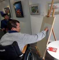 「愛不同藝術」為弱能人士策劃不同主題的展覽及共融藝術工作坊。