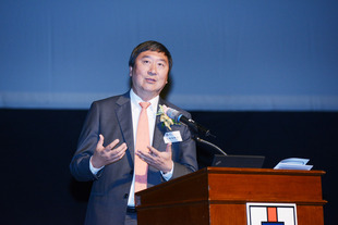 香港中文大學校長沈祖堯教授於聯校專業發展日分享教育心得。