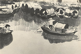 吳澤洪先生其中一幅繪於1966年3月的作品。