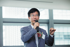 屯門醫院顧問醫生關子凱醫生以「共創家庭正能量」為題主講。