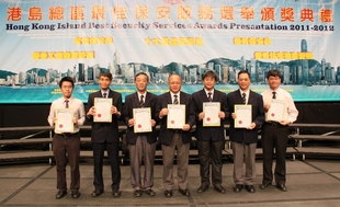 本院物業於港島總區最佳保安服務選舉中奪得六個獎項。