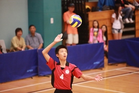陳旭東同學獲選為全港小學排球賽最傑出運動員。