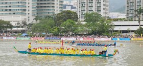 東華三院龍舟隊憑着堅毅不屈的精神於沙田龍舟競賽獲得兩項冠軍、兩項亞軍及兩項季軍。