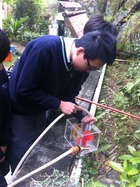 4) 進行水力測試。