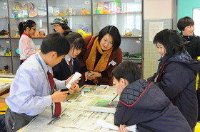 學校為考察團安排了觀課活動，讓團員從教室中親身領會該校學與教的特色。