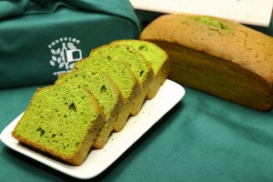 東華三院社企iBakery推出的全新產品「京都抹茶手工蛋糕」。