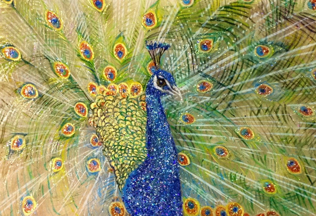 喜雀開屏, 祝您富貴吉祥