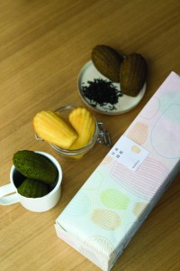 全新產品「焙茶、抹茶、柚子手工貝殼蛋糕」的三重奏伴手禮。