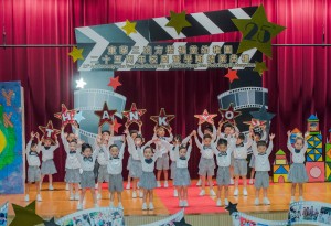 東華三院方樹福堂幼稚園學生作精彩演出。