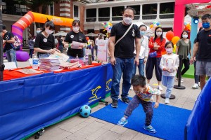 圖三至八為大館搖身一變成為「東華村」，連串豐富的節目讓參與市民盡興而歸。