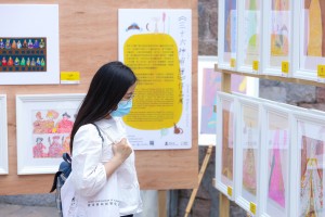 圖三至八為大館搖身一變成為「東華村」，連串豐富的節目讓參與市民盡興而歸。